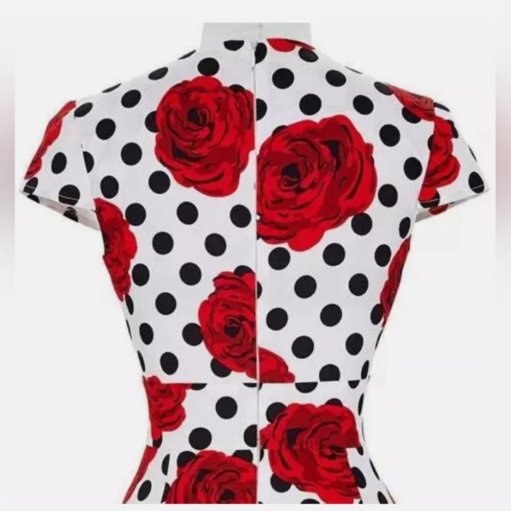 GRACE KARIN Women's Pencil Dress Cap Sleeve Floral Dress Size Large